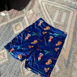 Fashion Brand Company Painter Velvet Shorts